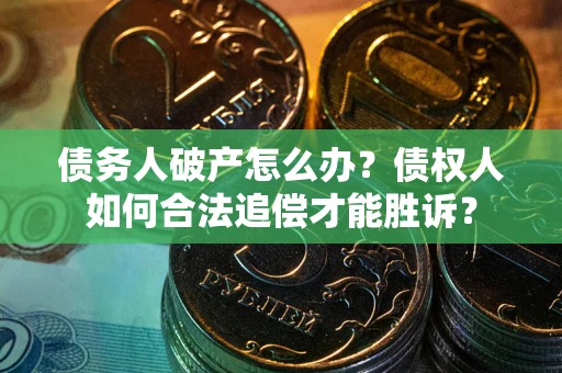 济南债务人破产怎么办？债权人如何合法追偿才能胜诉？