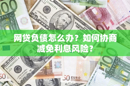 济南网贷负债怎么办？如何协商减免利息风险？