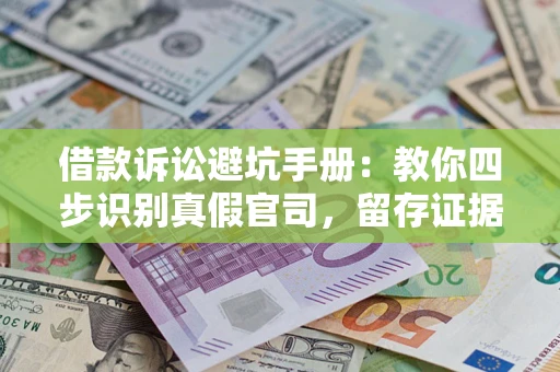 济南借款诉讼避坑手册：教你四步识别真假官司，留存证据不踩雷