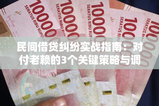 济南民间借贷纠纷实战指南：对付老赖的3个关键策略与调解盲区解析