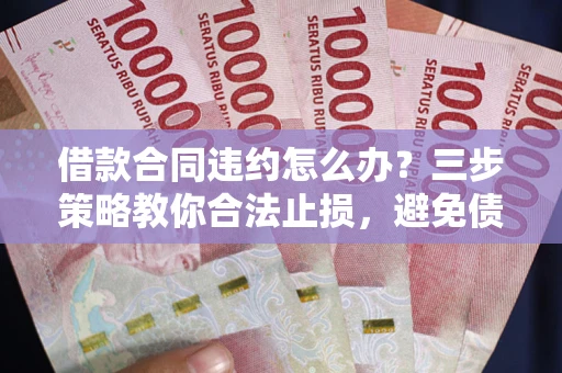 济南借款合同违约怎么办？三步策略教你合法止损，避免债务危机升级
