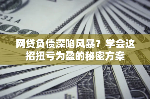 济南网贷负债深陷风暴？学会这招扭亏为盈的秘密方案