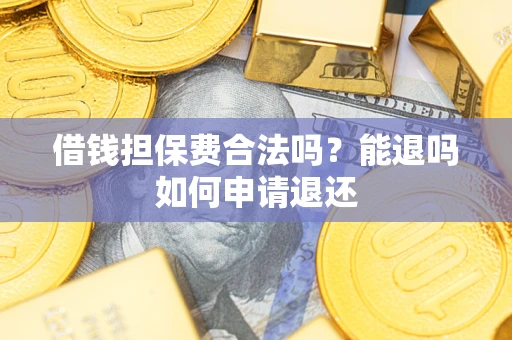 济南借钱担保费合法吗？能退吗如何申请退还